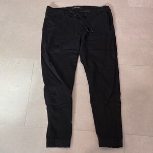 Men’s DU/ER black slim fit soft jean joggers